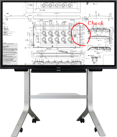 BIGPAD 4K 75V型